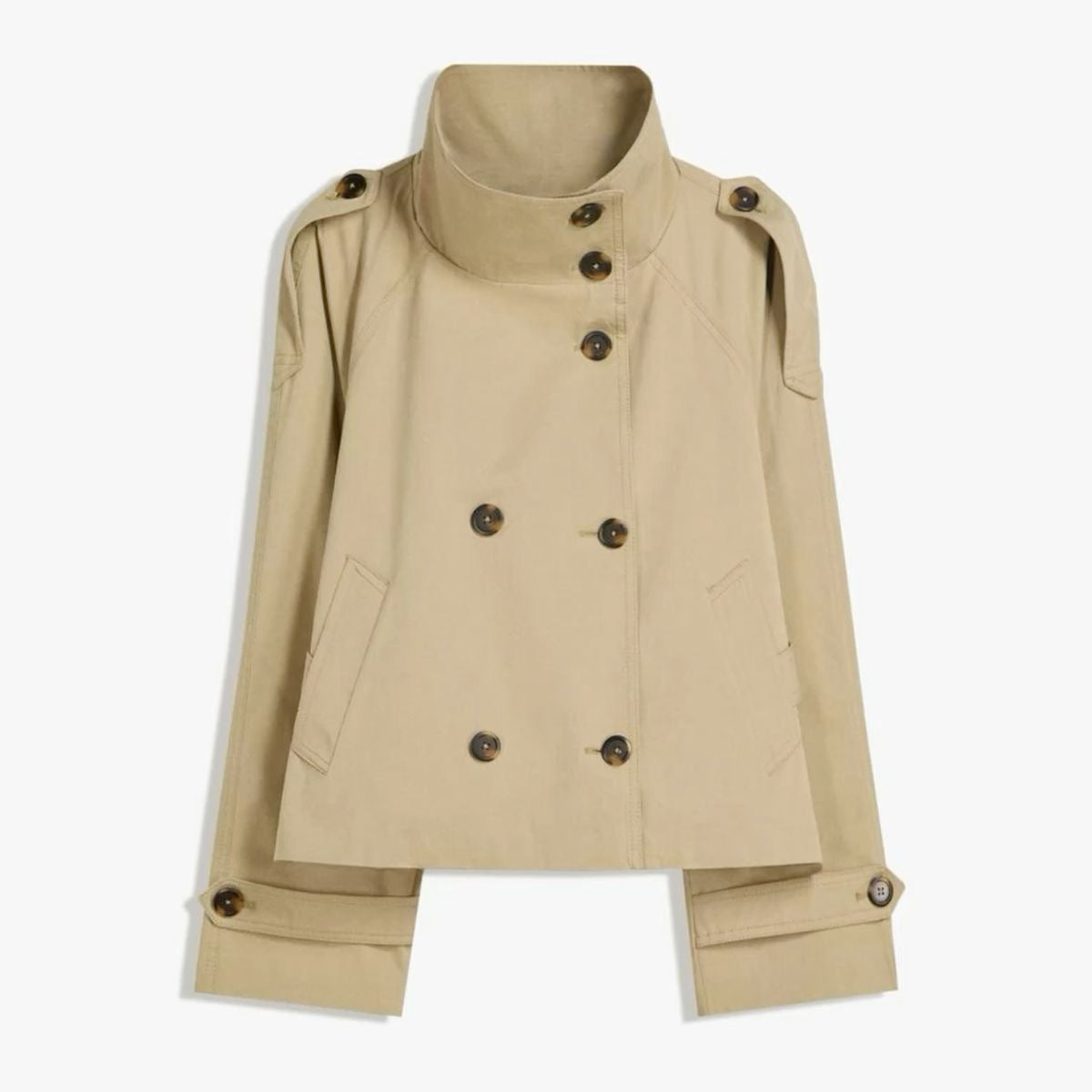 NOVA™ |CROPPED TRENCH COAT